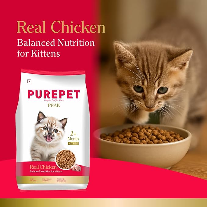 PurePet   Peak    Kitten  Real   Chicken    1 +2kg (3pcs)