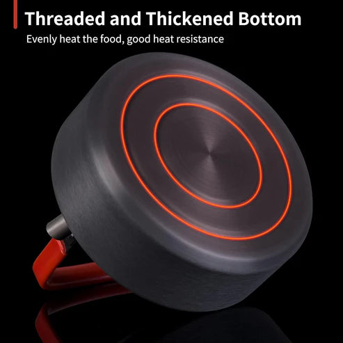 Naturehike Aluminum Alloy Outdoor Picnic Teapot - Grey (1.45L)