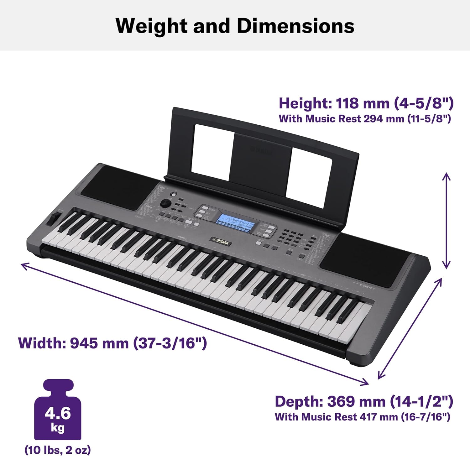 Yamaha (PSR-I300) Portable Keyboard