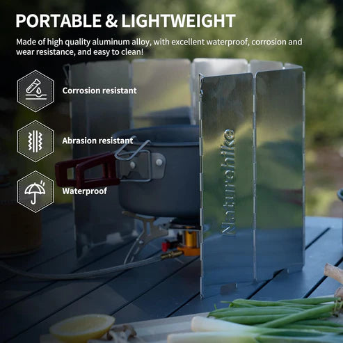 Naturehike 10 Piece Windshield - Silver