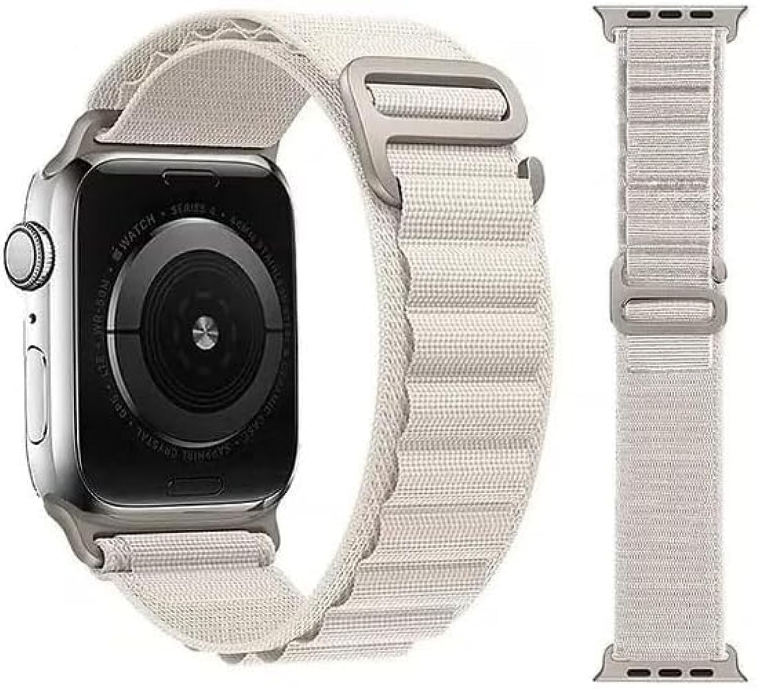 Pawa California Alpine Loop Watch Strap Ultra/Series 8 49/45/44/42MM - Starlight