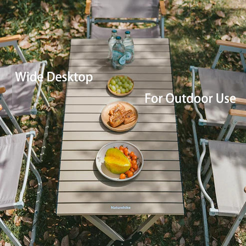 Naturehike Simple Star T01 Egg Roll Table - Khaki M (89*60*44.5)