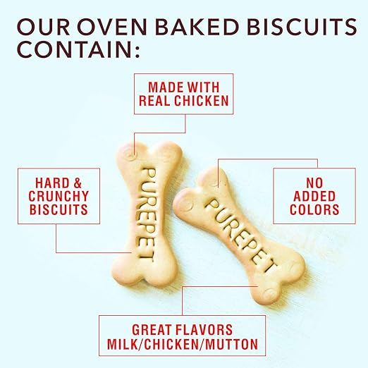 PurePet Treat Chicken Flav. 800g (3pcs)