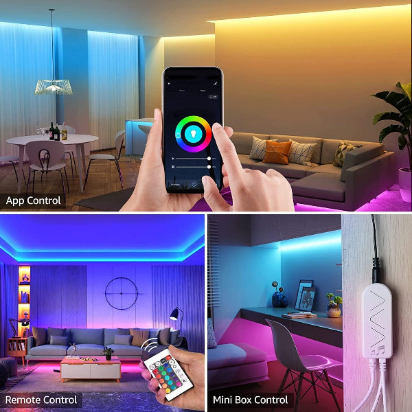 Tuya Smart Wifi Striplight 5 Meters Rgb+Cw With Wifi+Bluetooth Dual Mode