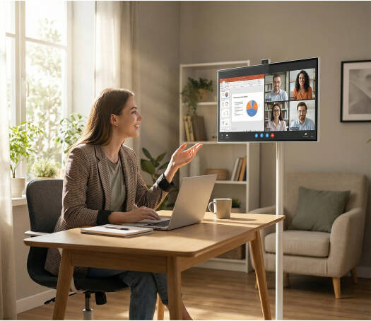 IENGAGE 32 4K Android 13 شاشة تعمل باللمس مع الكاميرا المدمجة (WIFI) (8/128)