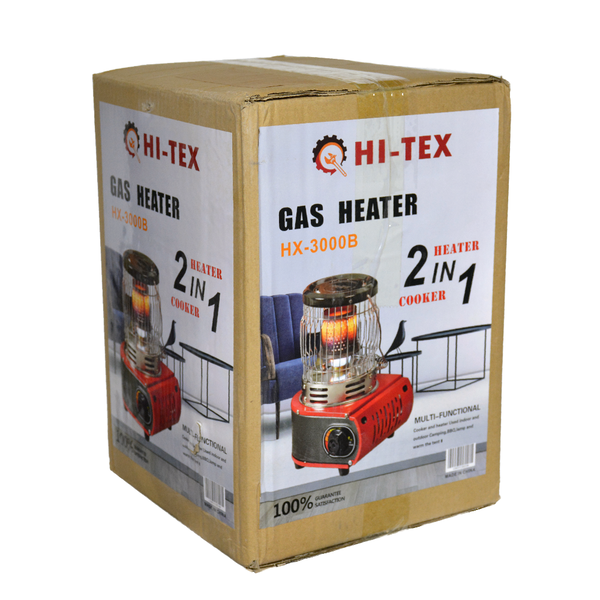 Gas Heater & Cooker 2 in 1 - RED