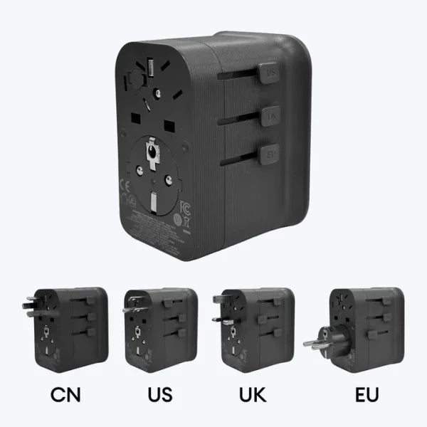 Anker Nano Travel Adapter 4-In-1 65W -Black