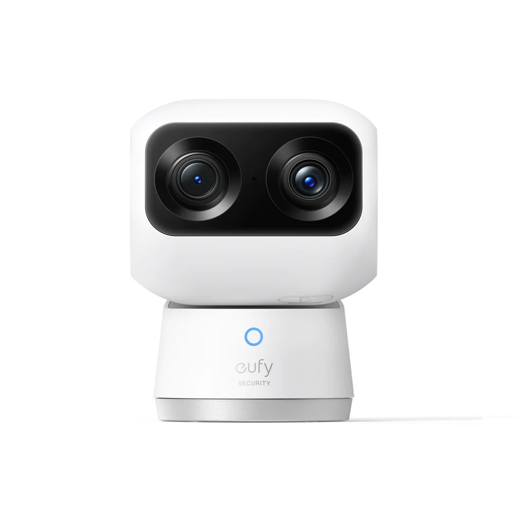 Eufy Indoor Cam S350 4K Dual Cameras CCTV White-JBFI