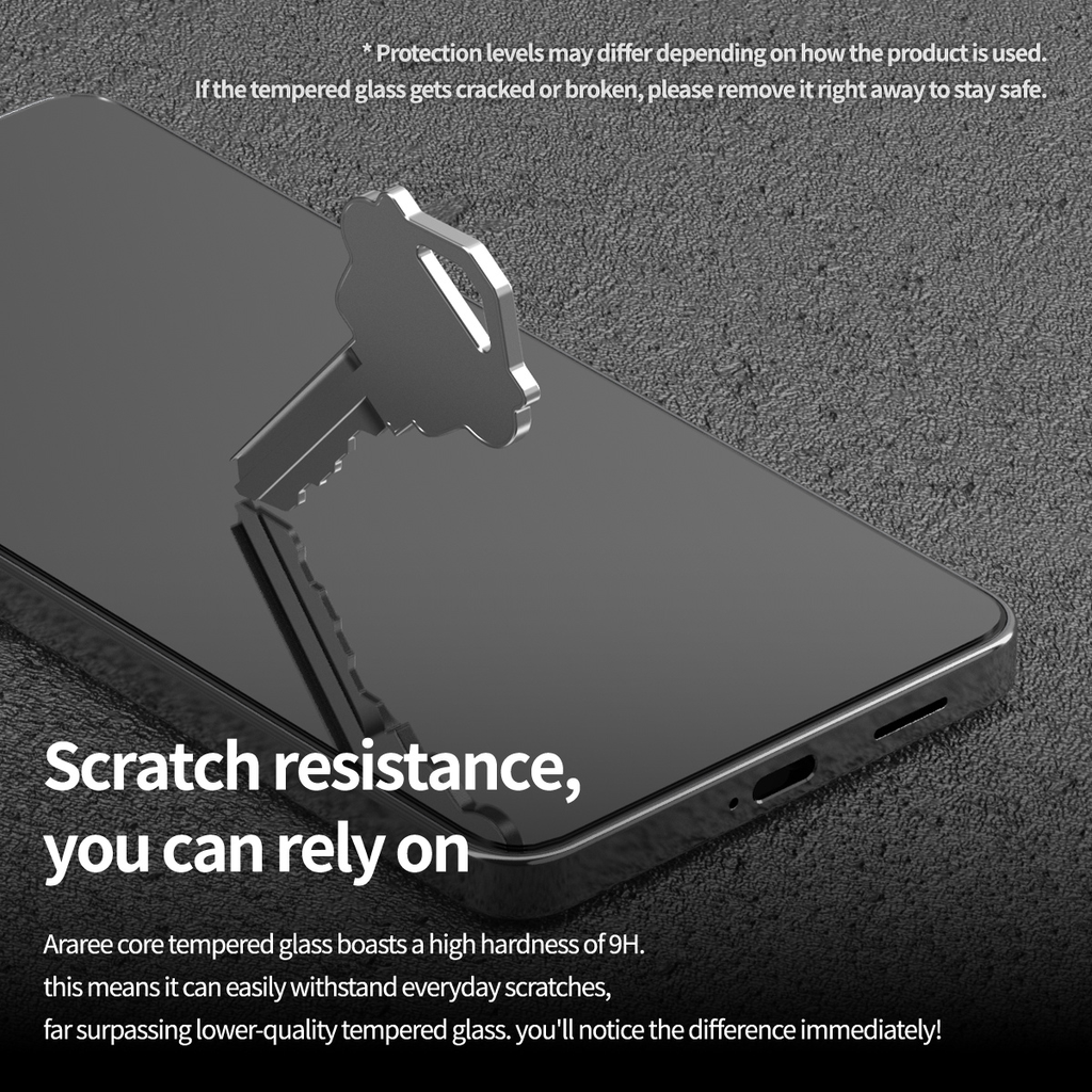 Araree Core Glass Screen Protector For Samsung Galaxy S26 Ultra -Clear