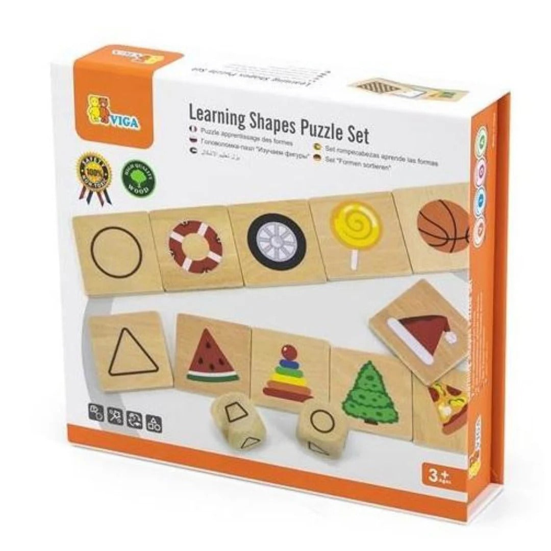 VIGA Learning Shapes Puzzle Setbox