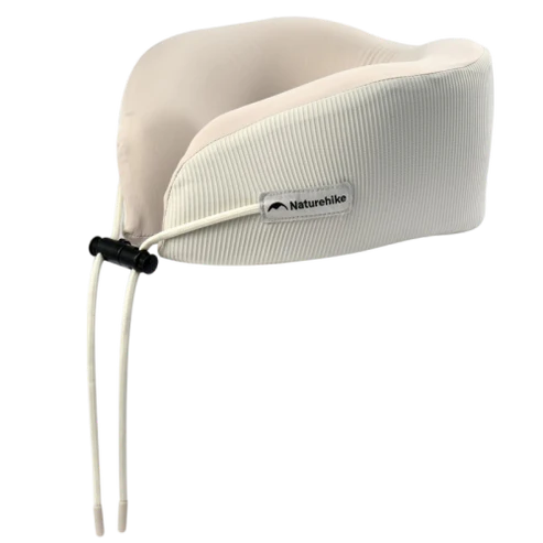 Naturehike Xinyue Memory Cotton Neck Pillow - Milky