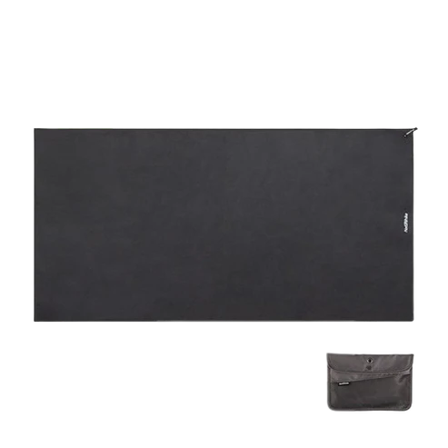 Naturehike Fitness Antibacterial Quick-Drying Beach Towel/Bath Towel - Black (160*80)