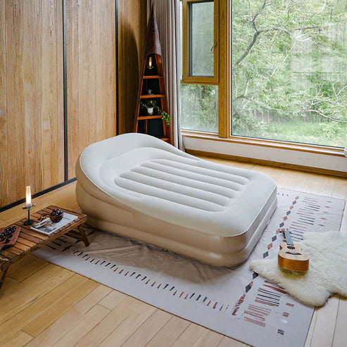 Naturehike Lazy Sofa With Pillow - Summer Sand Double (180*132*60)