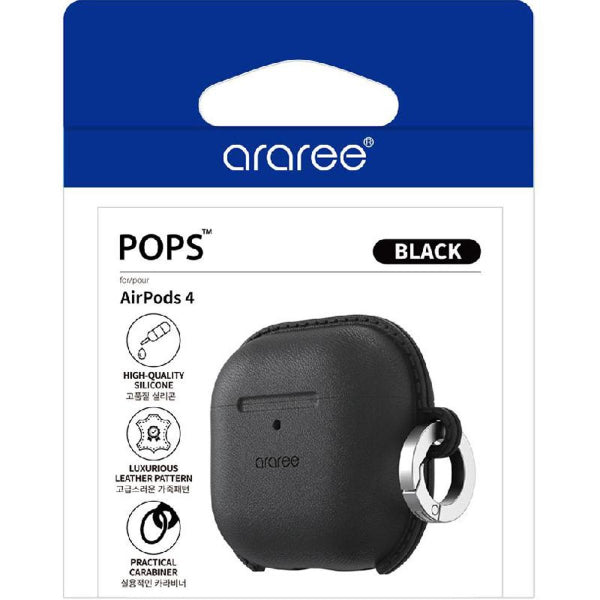 Araree Pop Series Case Airpod 4 - Black