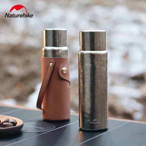 Naturehike Peak Titanium Thermos Cup - Silver (600ml)