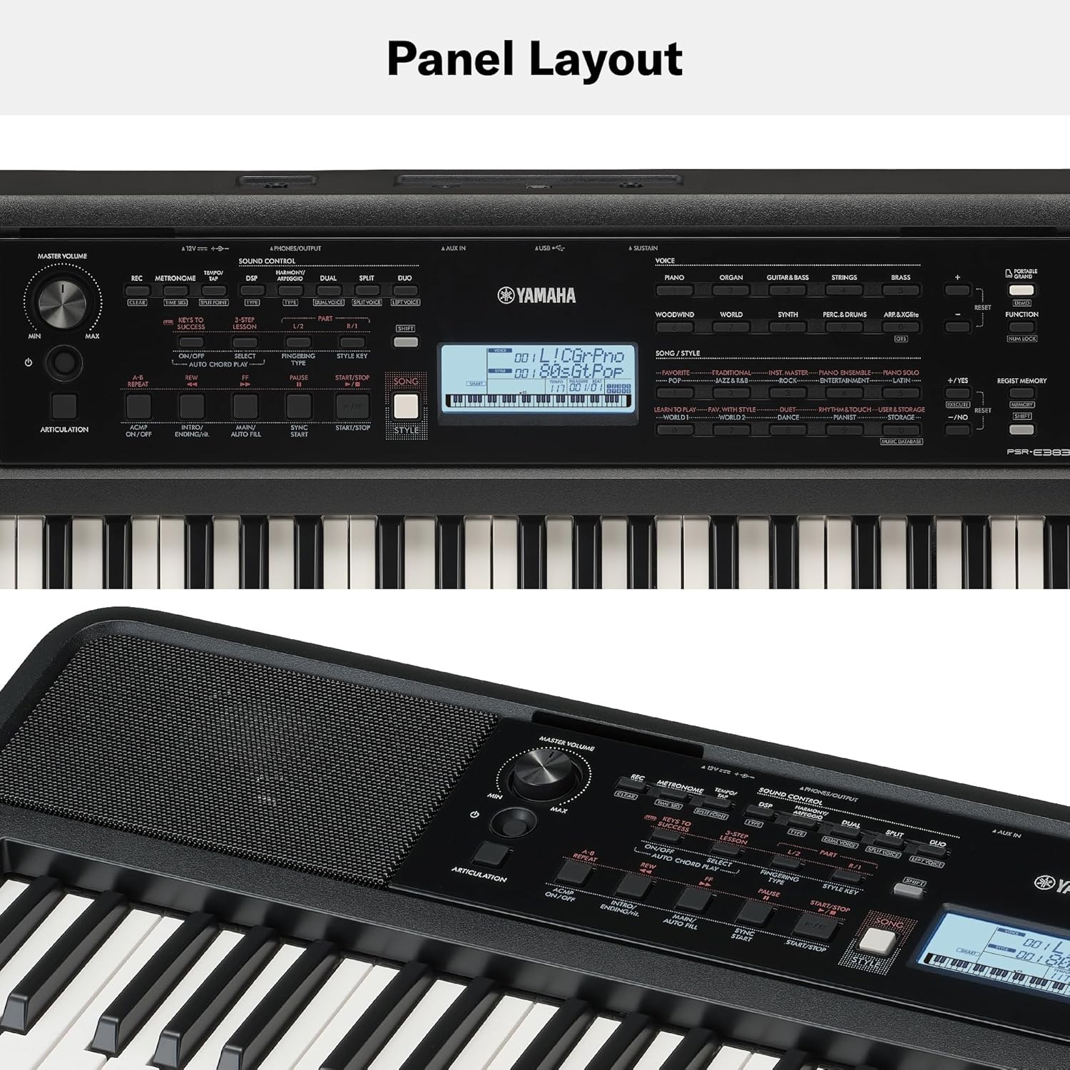 Yamaha (PSR-E383) Portable Keyboard