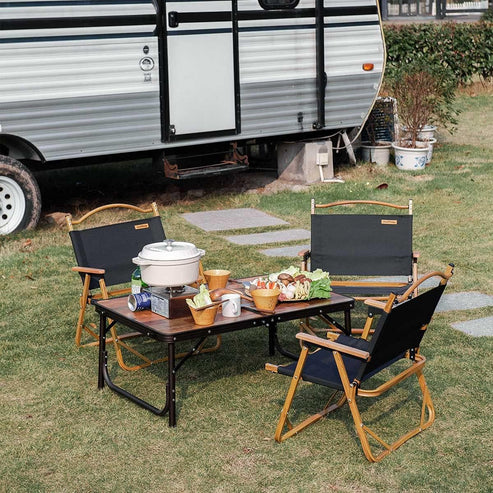 Naturehike MDF Outdoor Folding Table - Vintage (Small)