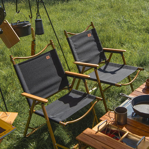 Naturehike Nightfall L02 Folding Chair - Black (L)