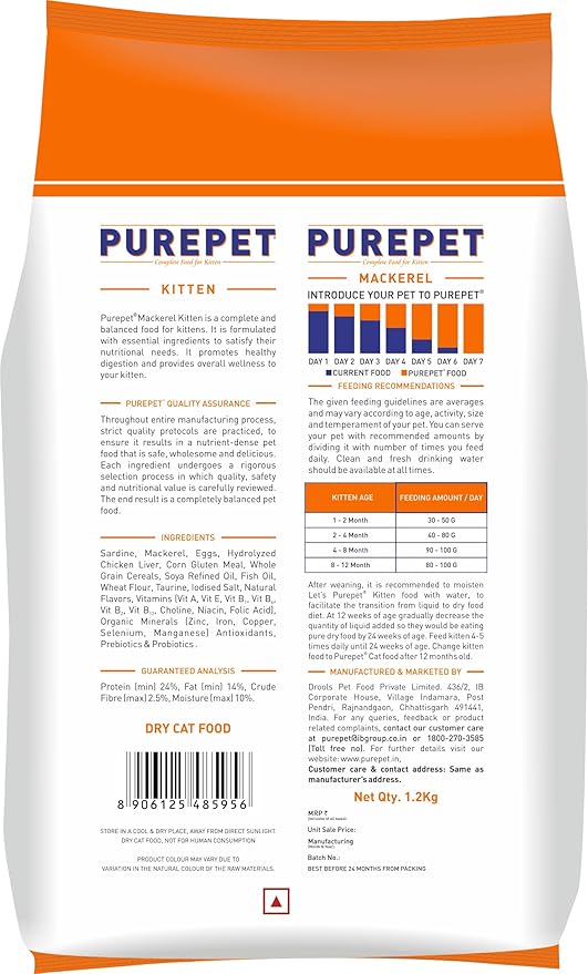 PurePet   Peak    Cat  Real   Chicken    1 +2kg (3pcs)