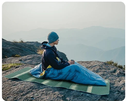 Naturehike Troues-R1.8 Egg Nest Folding Moisture Proof Pad - Olive Green / Double (200*120*1.8)