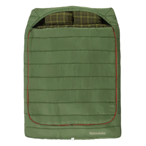 Naturehike Akino Double Sleeping Bag - Dill Green (220*160)