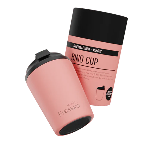 Fressko Bino 227ml / 8oz Cup - Ceramic - Peachy