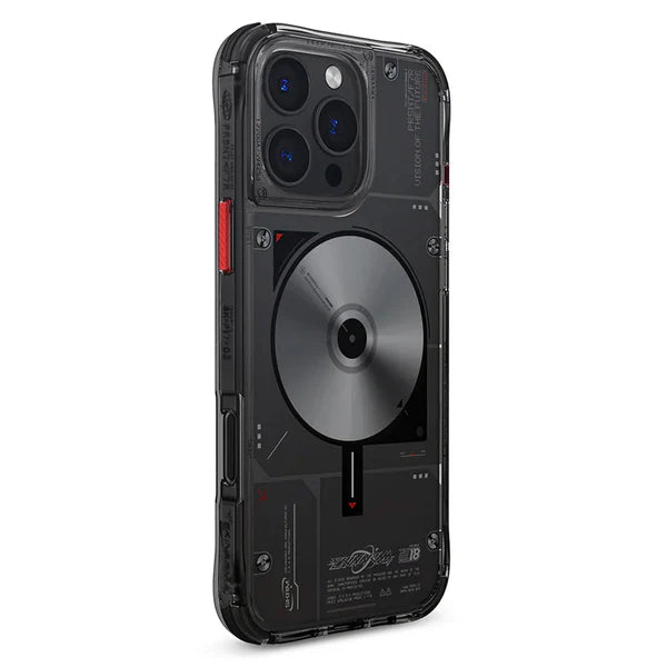 Skinarma Iphone 16 Pro Case Nova With Magsafe Charge - Black (8886461246872)