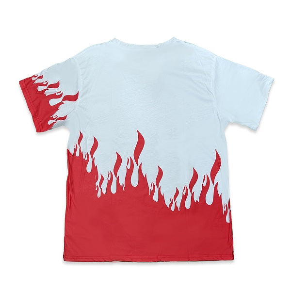 Gaming T-Shirt With Rush For Fun Logo Xl-White/Red