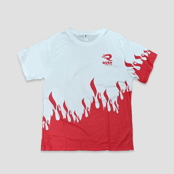 Gaming T-Shirt With Rush For Fun Logo XXl-Red