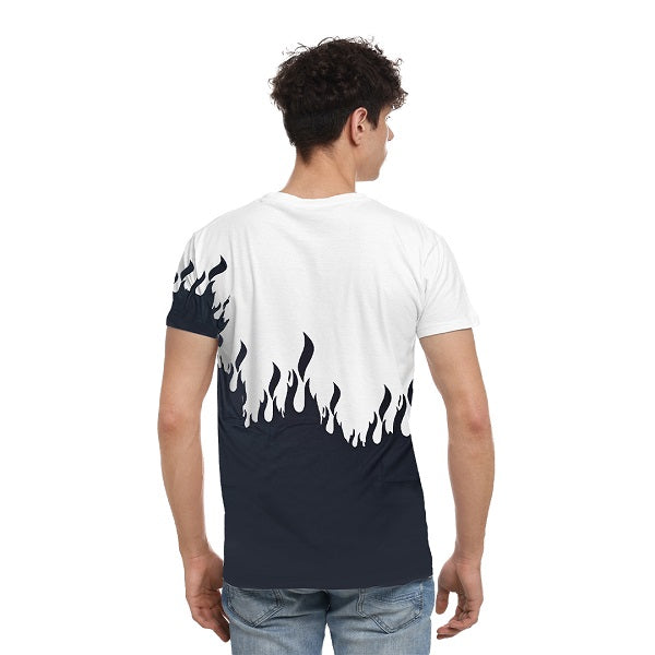 Gaming T-Shirt With Rush For Fun Logo XXl-White/Black