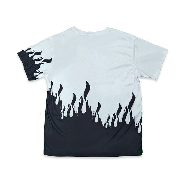 Gaming T-Shirt With Rush For Fun Logo XXl-White/Black