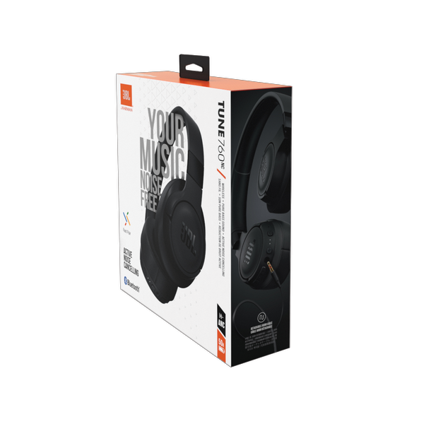 JBL Wireless Headphone Tune760 BLK JBLT760NCBLK