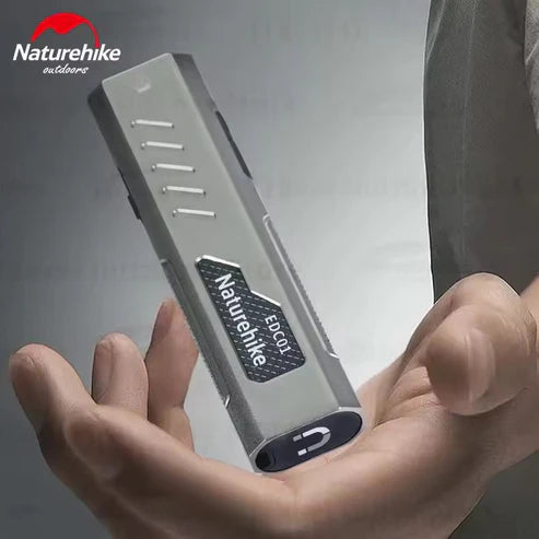 Naturehike EDC01 Portable Flashlight - 1500 Lumens - Gun Color