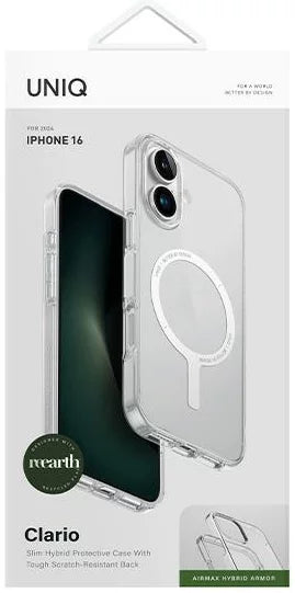 Uniq Hybrid iPhone 16 Pro Magclick Charging Case Clario -Lucent