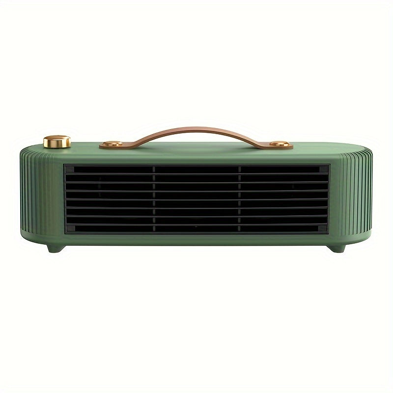 Portable Smart Heater with Dual Modes, Low Noise, and Overheat Protection - GREEN