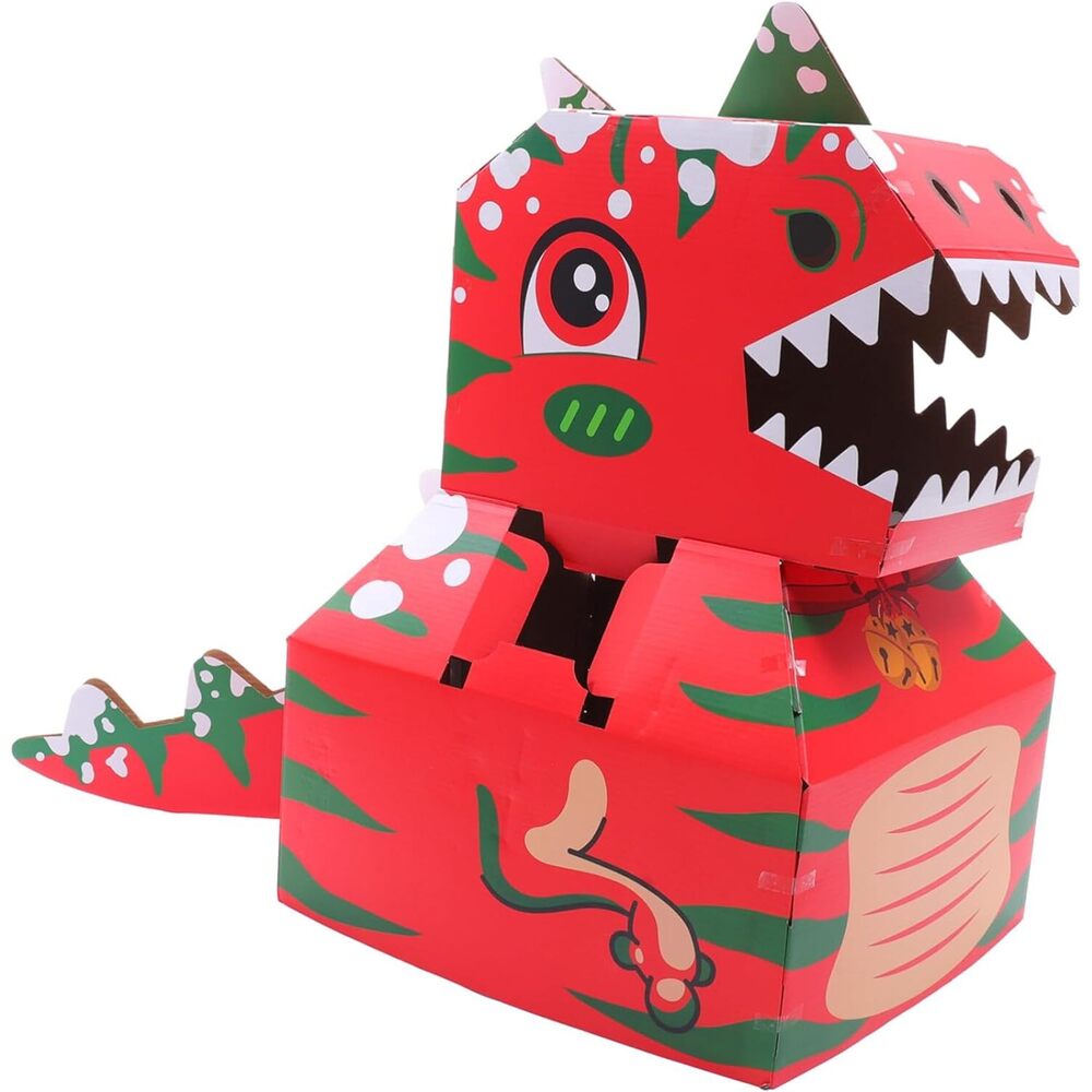 Paper Dinosaur Animal - Red MWXZ