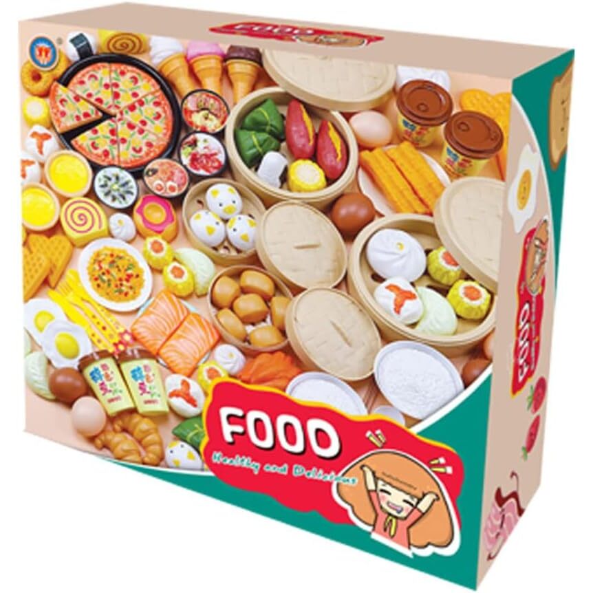 Simulation Of Chinese And Western Food Set - 72 Piece 4F79