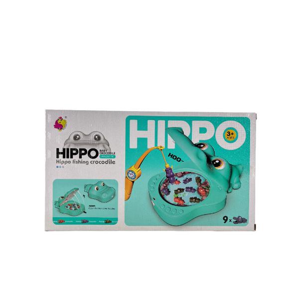 Wemzy - Hippo Magnetic Fishing Tray - Blue