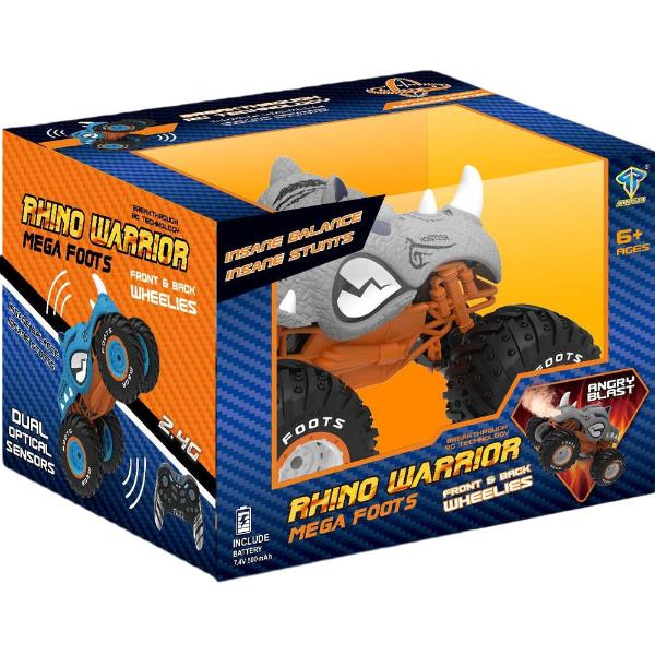 Runion - Spray Stunt Rhino Warrior Car With Gyroscope 1:10 - Grey