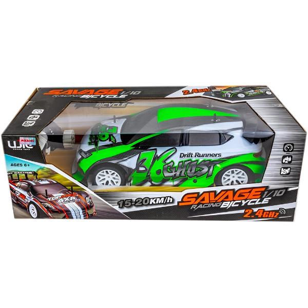 Youjie Toys- Savage High Speed 15-20Km/H Remote Control Car 1:10 - Green