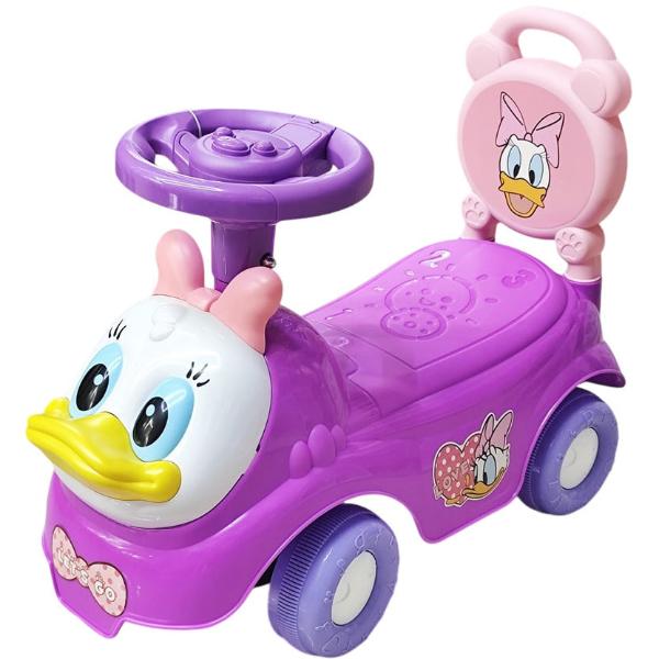 Wemzy - Daisy Duck Musical Steering Wheel Ride On