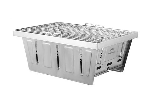 Naturehike Stainless Steel Folding Grill - Stainless Steel/Small
