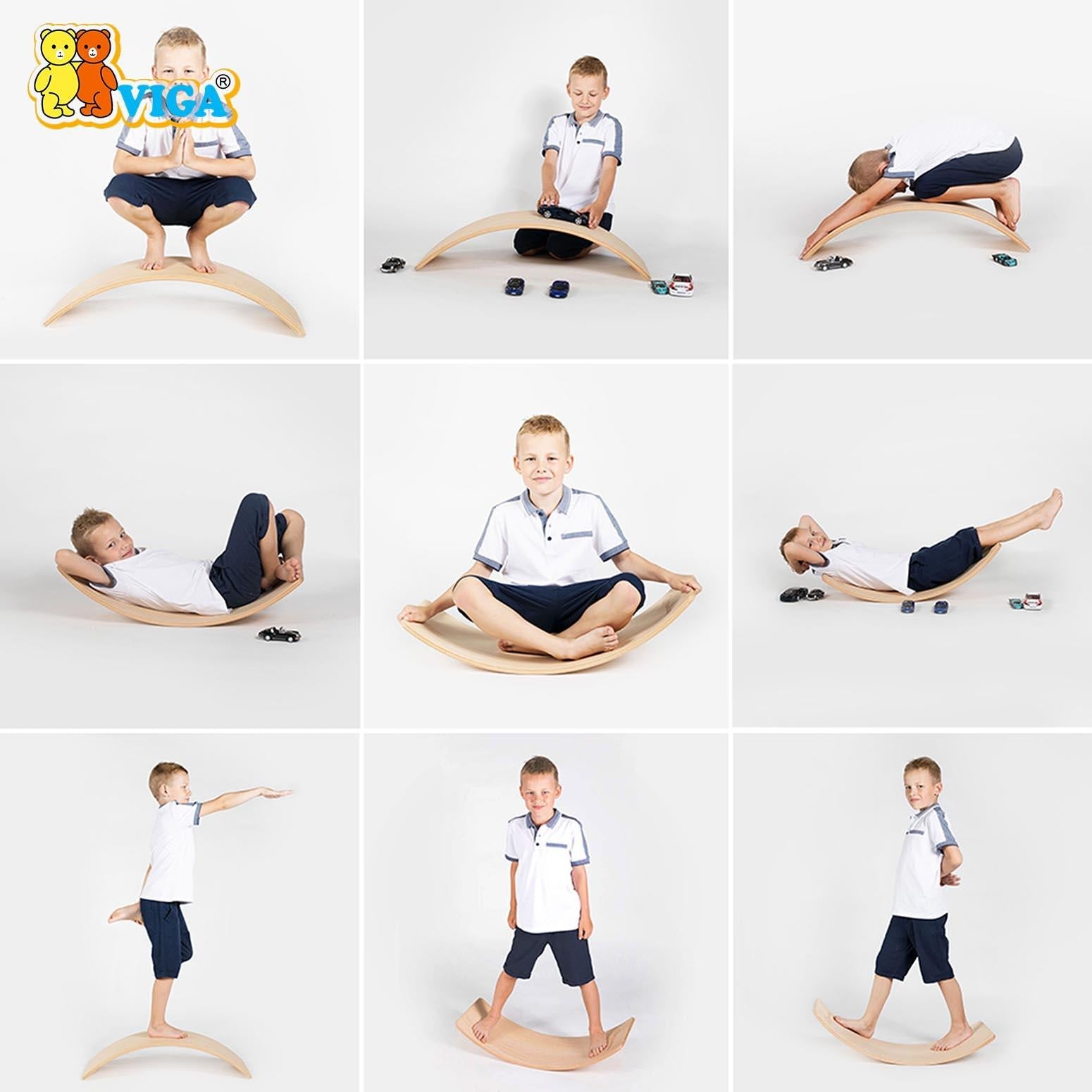 Viga Wooden Balancing Board