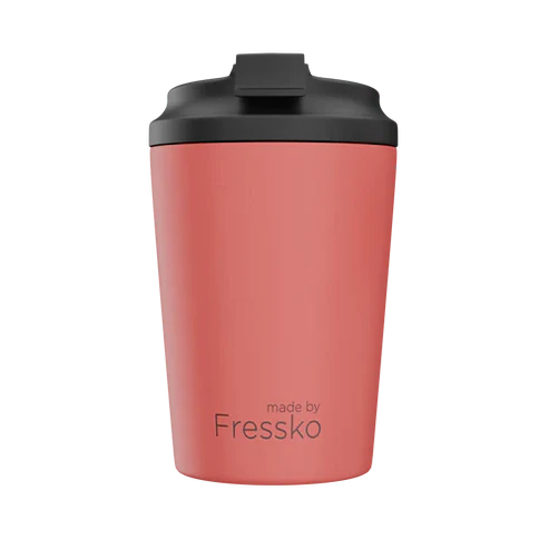 Fressko Camino 340ml / 12oz Cup - Stainless Steel - Coral