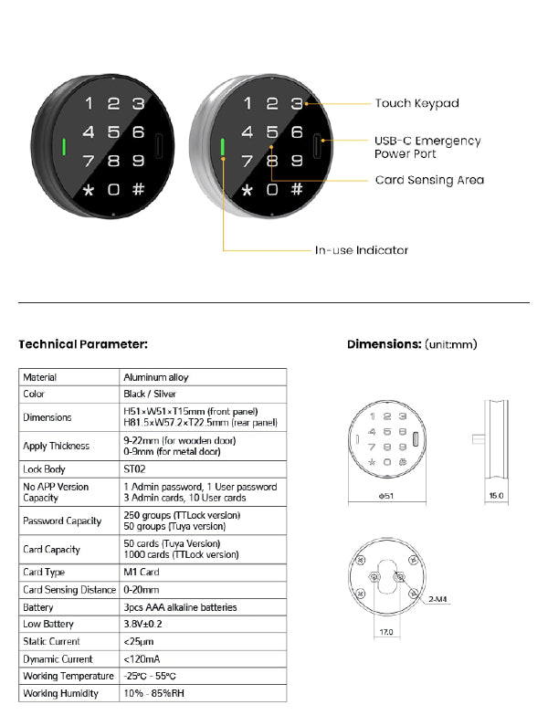 Smart Locker/Cabinet Lock