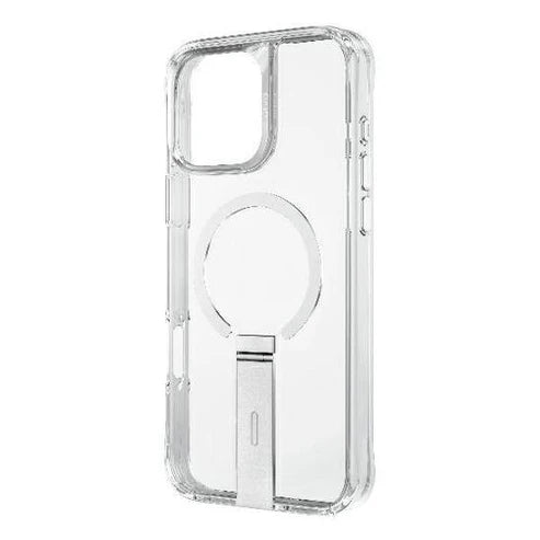 Uniq Hybrid Iph16 Pm Magclick Charging Case W/Vertical Stand-Clear 8886463690734