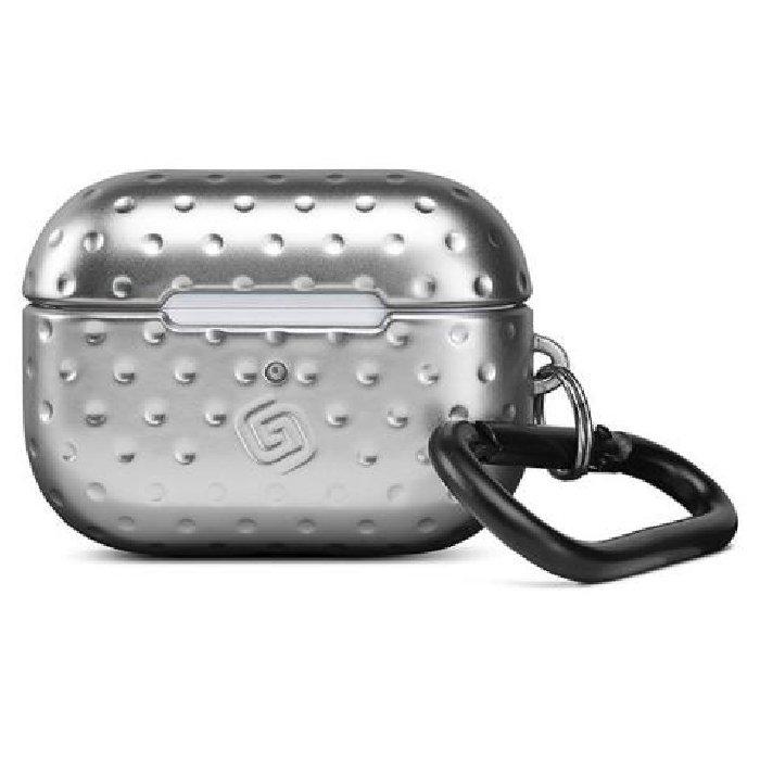 Grip2u Shell for Airpods Pro (Metallic Silver)