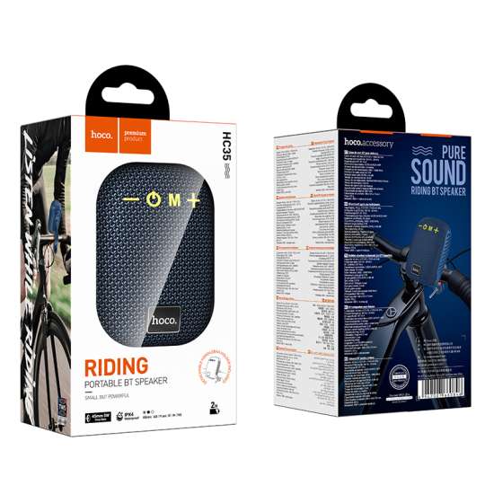 Hoco HC35 Outdoor Bluetooth Speaker - Navy Blue
