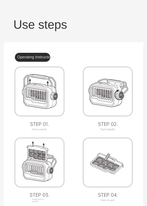 Naturehike Yeuban Outdoor Mosquito Killing Lamp - Frost Green