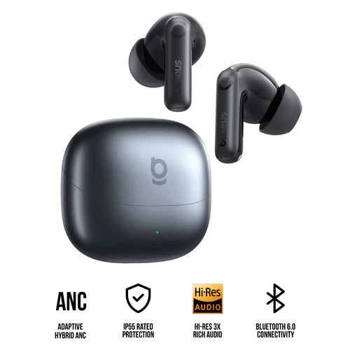 Baseus Bass BP1 Pro In-Ear True Wireless Earbuds - Cosmic Black